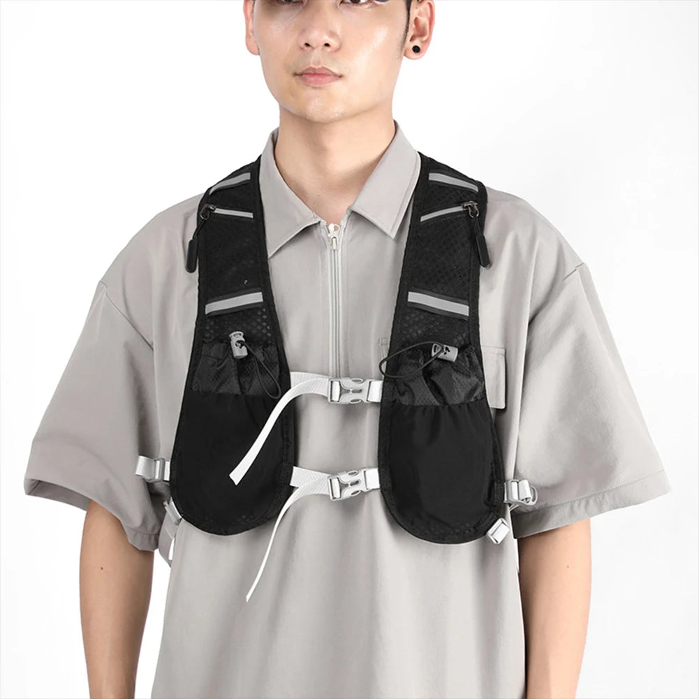 MOJOYCE Hydration Running Vest With Phone Holder And Reflective Pockets - Arthur's Wellness Emporium