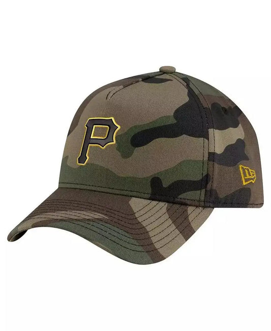 New Era Mens Camo Pittsburgh Pirates 9FORTY Adjustable