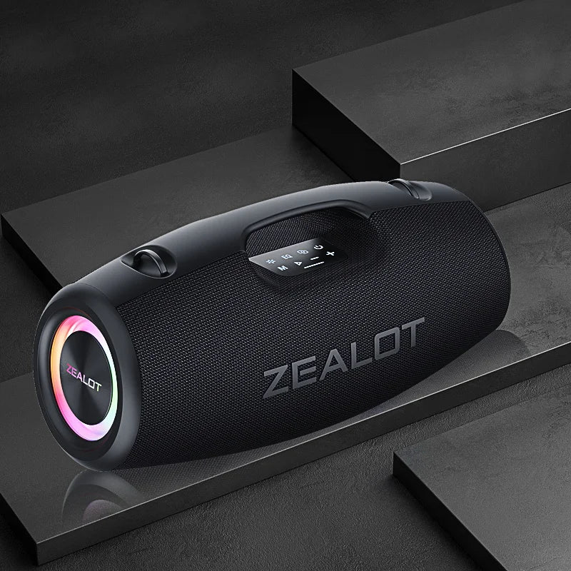 Zealot S78 100W Wireless Speakers Dream Light Outdoor Subwoofer 24000mAh