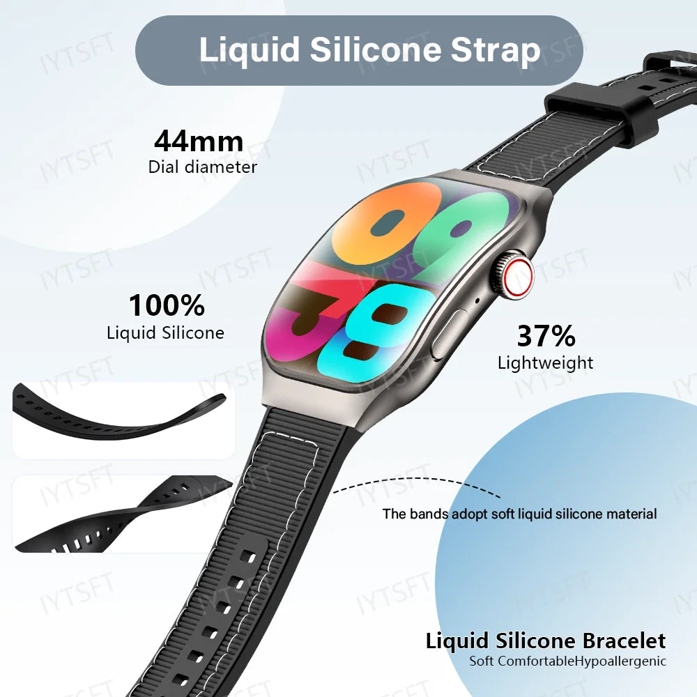 LAXASFIT Bluetooth Call Smart Watch for Men with HD Screen