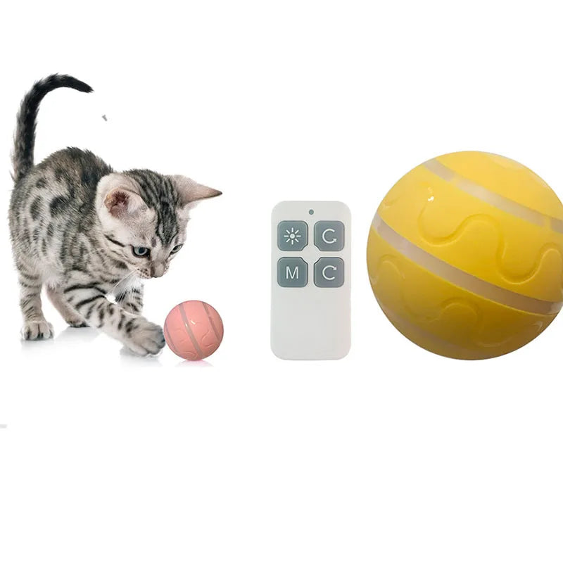 Otmagelu Smart Interactive Dog Toy Ball With Remote Control - Arthur's Wellness Emporium