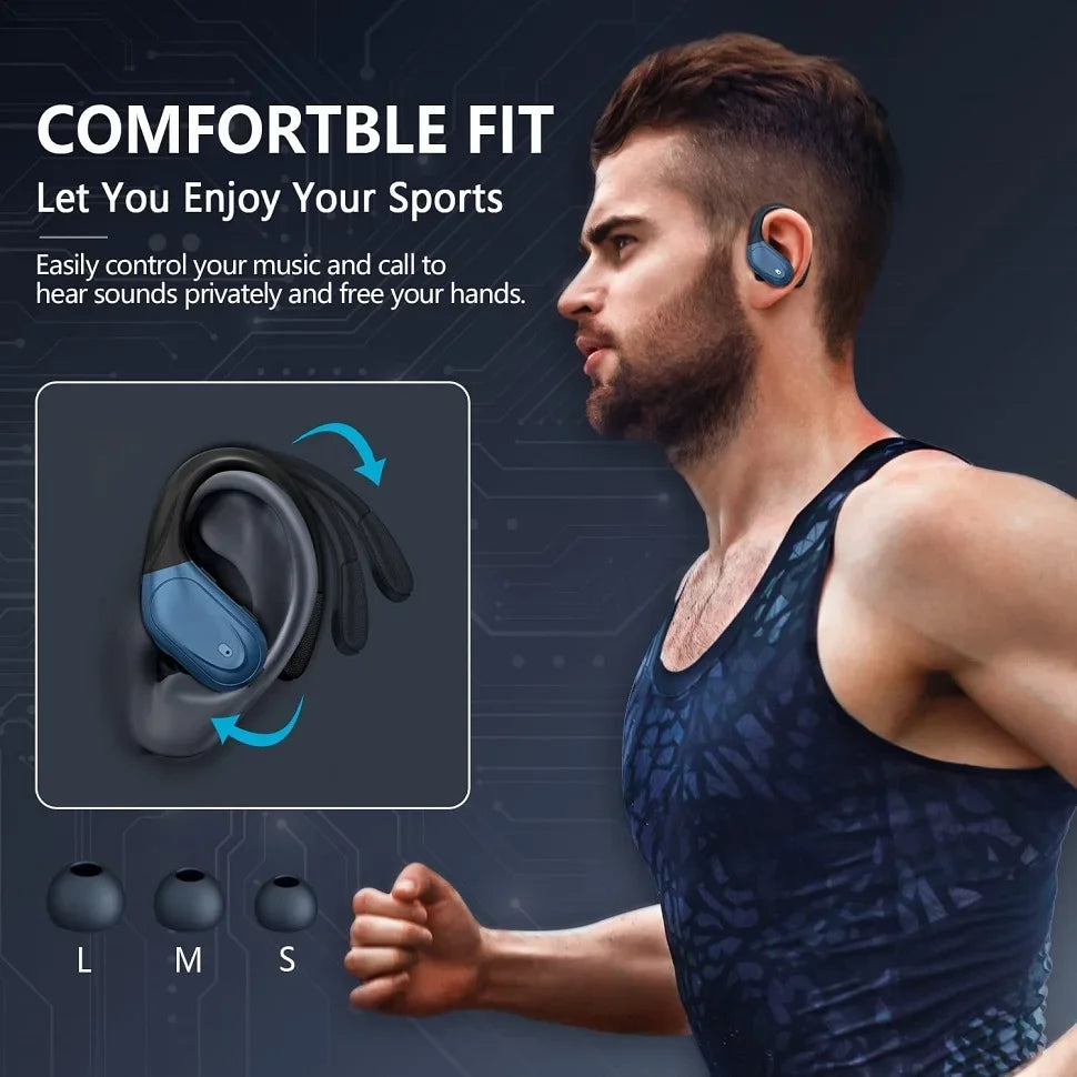 GDLYL True Wireless Earbuds TWS Bluetooth Headphones Deep Bass - Arthur's Wellness Emporium