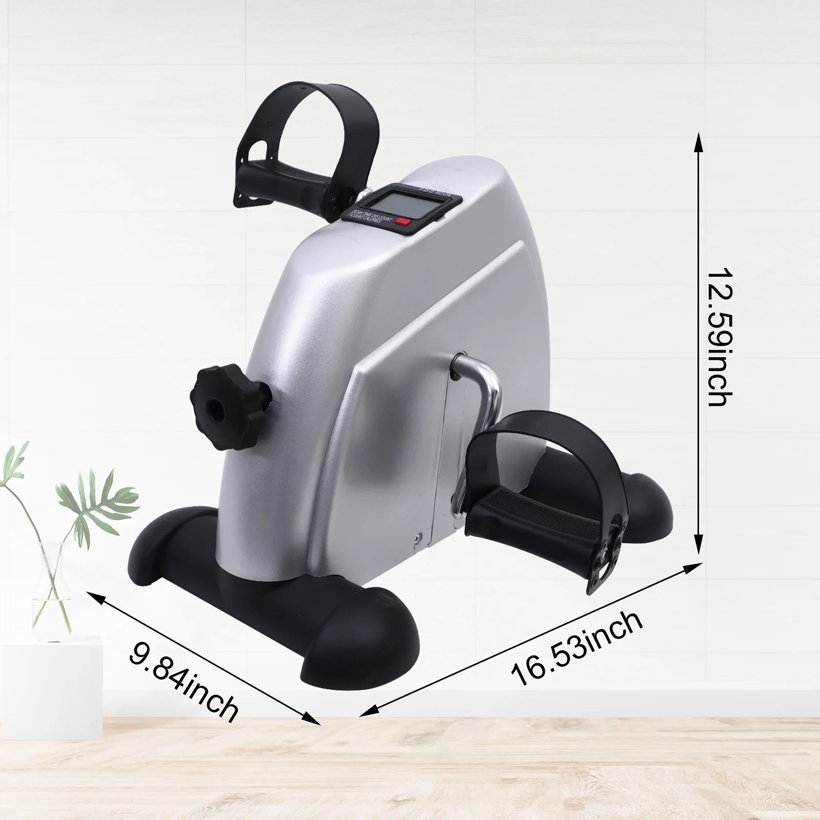 NONED Portable Under Desk Pedal Exerciser With LCD Display - Arthur's Wellness Emporium