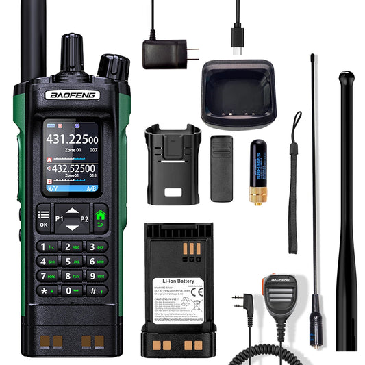 Baofeng DM32UV DMR GPS Walkie Talkie 10W Two Way Radio