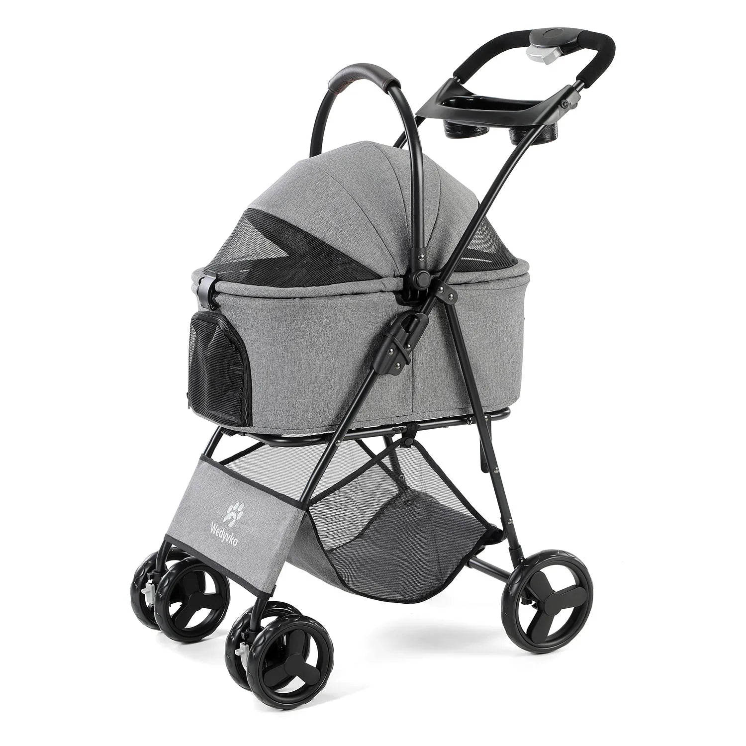 3 In 1 Pet Stroller Waterproof Removable Carrier All Terrain - Arthur's Wellness Emporium