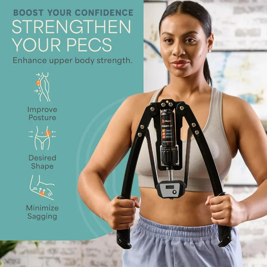 Hydraulic Chest Expander And Arm Twister Exerciser With Adjustable Resistance - Arthur's Wellness Emporium