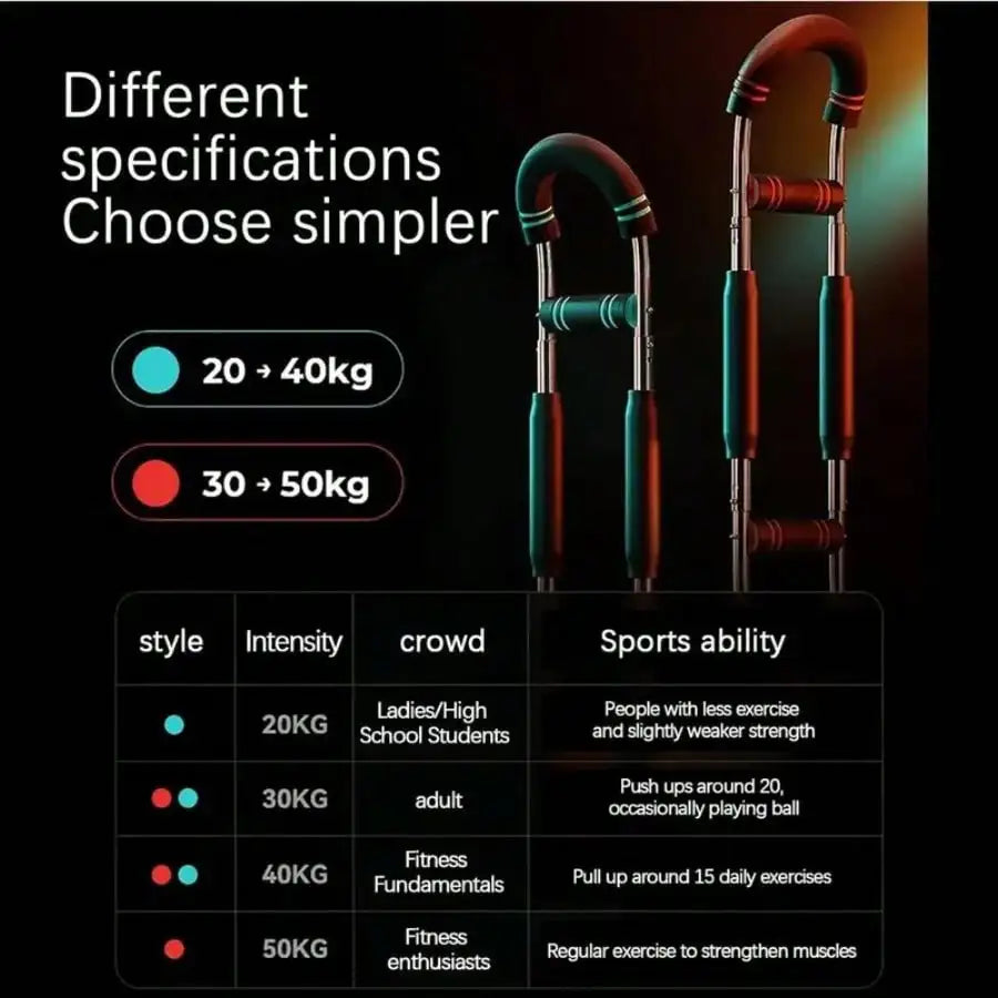 DIAMRI Adjustable Arm Shaker Twister For Chest And Forearm Workouts - Arthur's Wellness Emporium