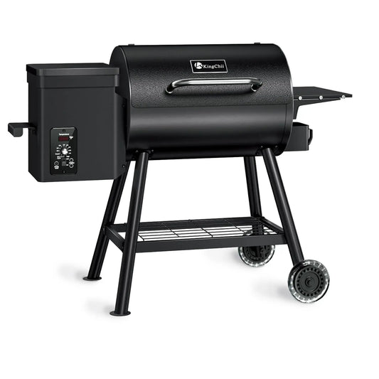 Wood Pellet Grill And Smoker With PID Temperature Control WRGC - Arthur's Wellness Emporium