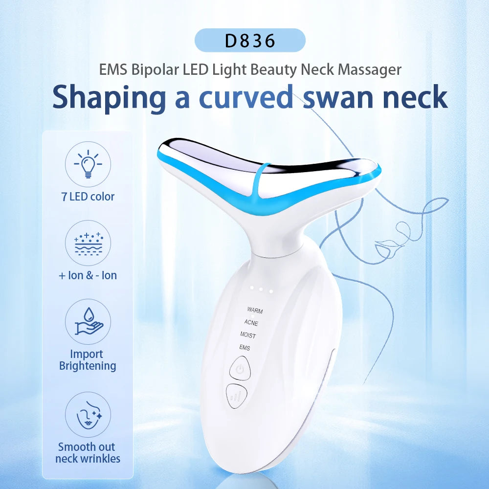 MS.DEAR Neck Beauty Instrument 3-Speed Lifting Face Massager