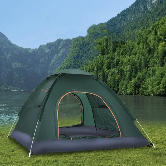 Outdoor Pop Up Tent Waterproof Automatic Camping Sun Shelter Lightweight - Arthur's Wellness Emporium