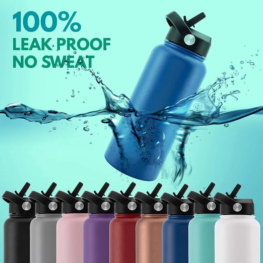 Personalized Water Bottle BPA Free Leak Proof Hydration - Arthur's Wellness Emporium