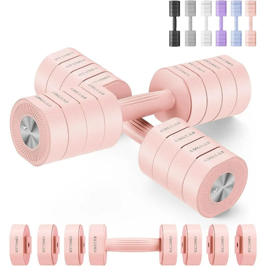 MERACH Dumbbell Set With Antislip Handle Two Weights