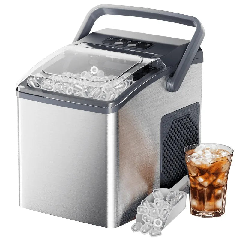 Countertop Ice Maker Machine Makes Ice in 6 Minutes - Arthur's Wellness Emporium