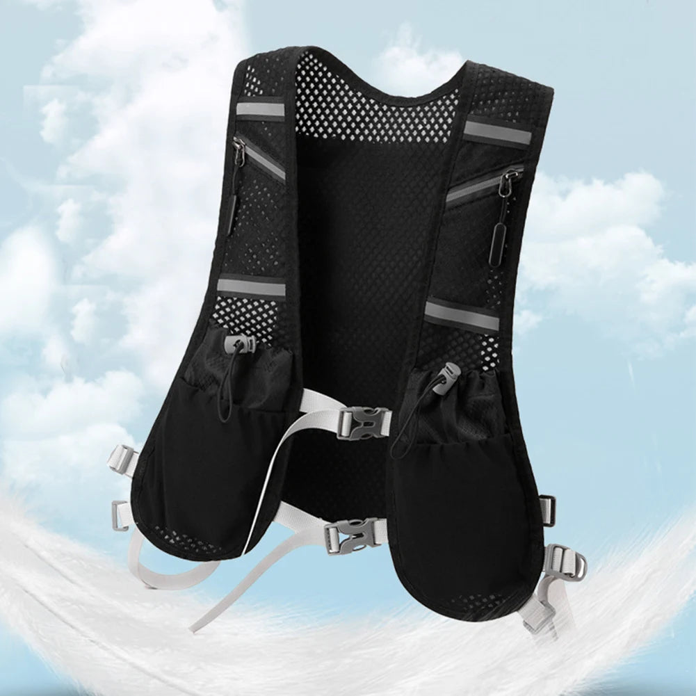 MOJOYCE Hydration Running Vest With Phone Holder And Reflective Pockets - Arthur's Wellness Emporium
