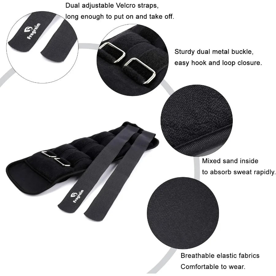 LISM Ankle And Wrist Weights 20 Lb Adjustable Straps - Arthur's Wellness Emporium