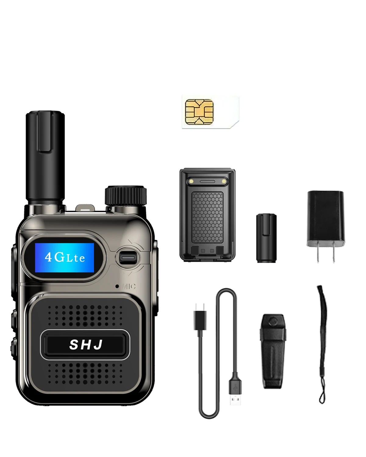 Quansheng SHJ 4G PoC Radios With Extra Yearly SIM Cards - Arthur's Wellness Emporium