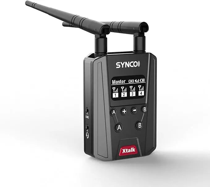 SYNCO XTALK XPRO5 Wireless Intercom Headset 2.4GHz Full Duplex - Arthur's Wellness Emporium