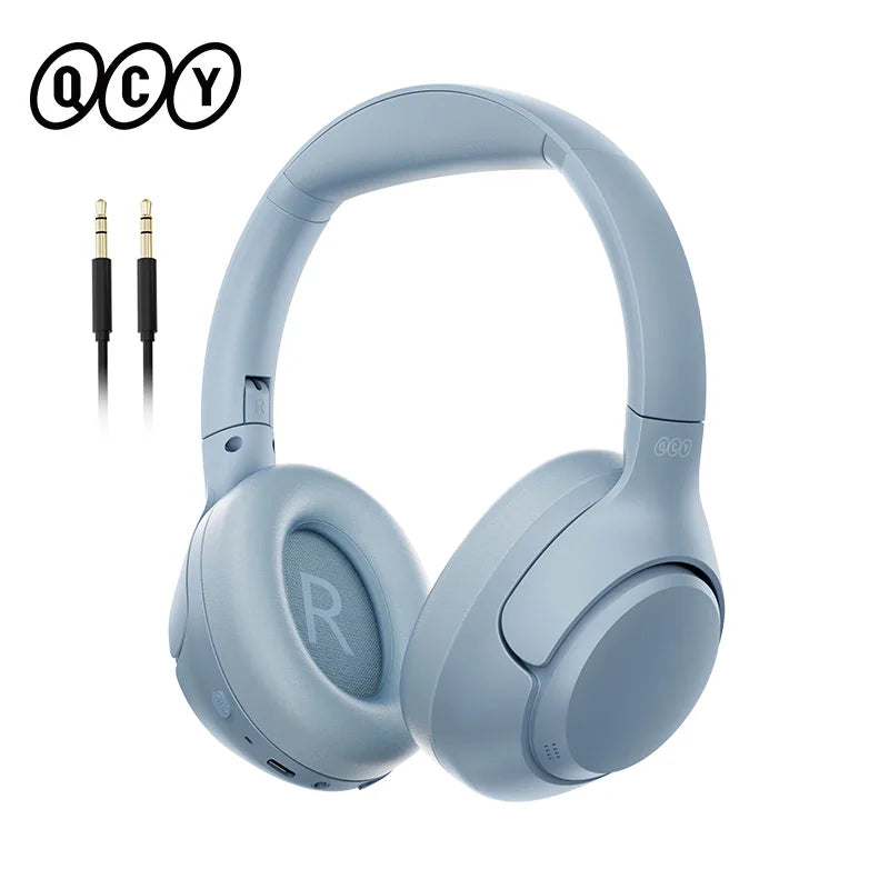 QCY H3 ANC HiRes Bluetooth Headphones With Hybrid Noise Cancellation