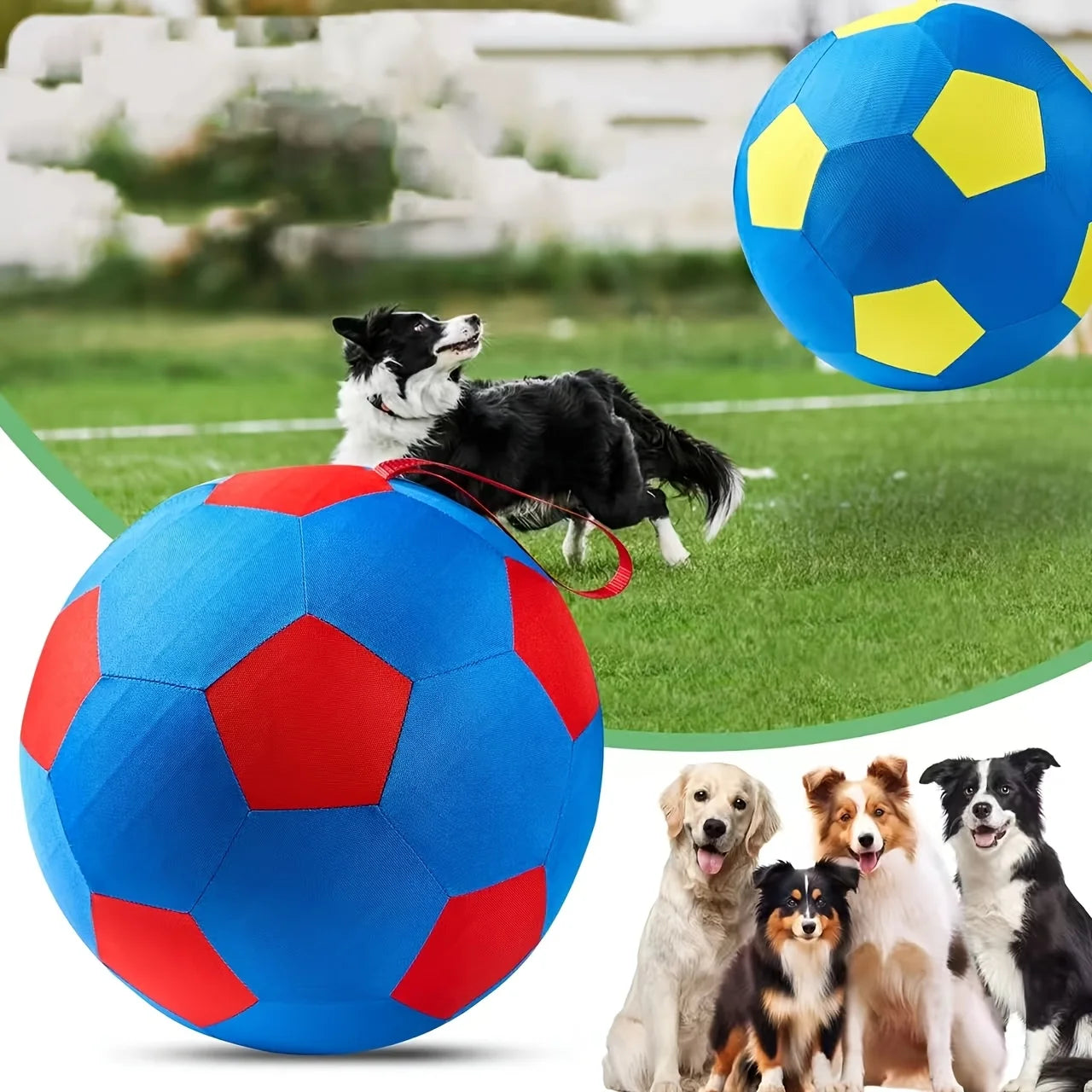 Thickened Giant Grazing Ball With Cover For Dogs And Horses - Arthur's Wellness Emporium