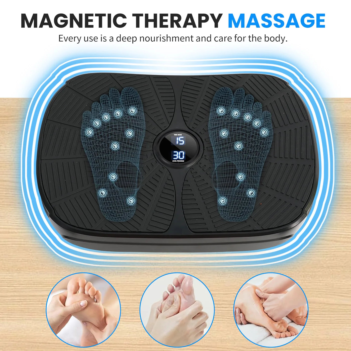 Vibration Plate Exercise Machine For Whole Body Workout - Arthur's Wellness Emporium