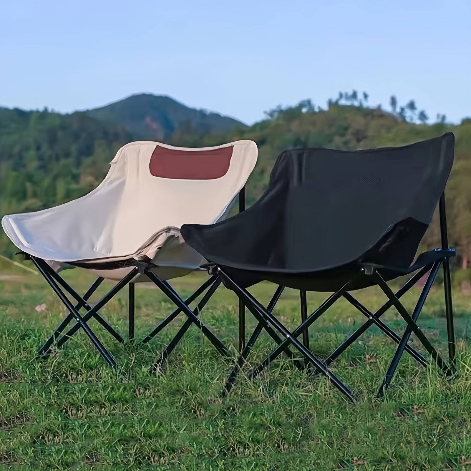 Two Moon Lightweight Folding Outdoor Chairs for Camping and Picnics - Arthur's Wellness Emporium