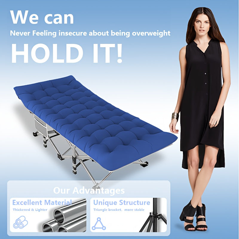 DEYUI Folding Bed With Mattress For Camping And Guests - Arthur's Wellness Emporium