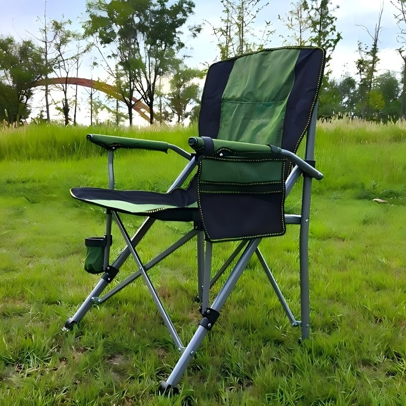 Tusheng Outdoor Portable Folding Camping Insulated Chair With Lumbar Support - Arthur's Wellness Emporium